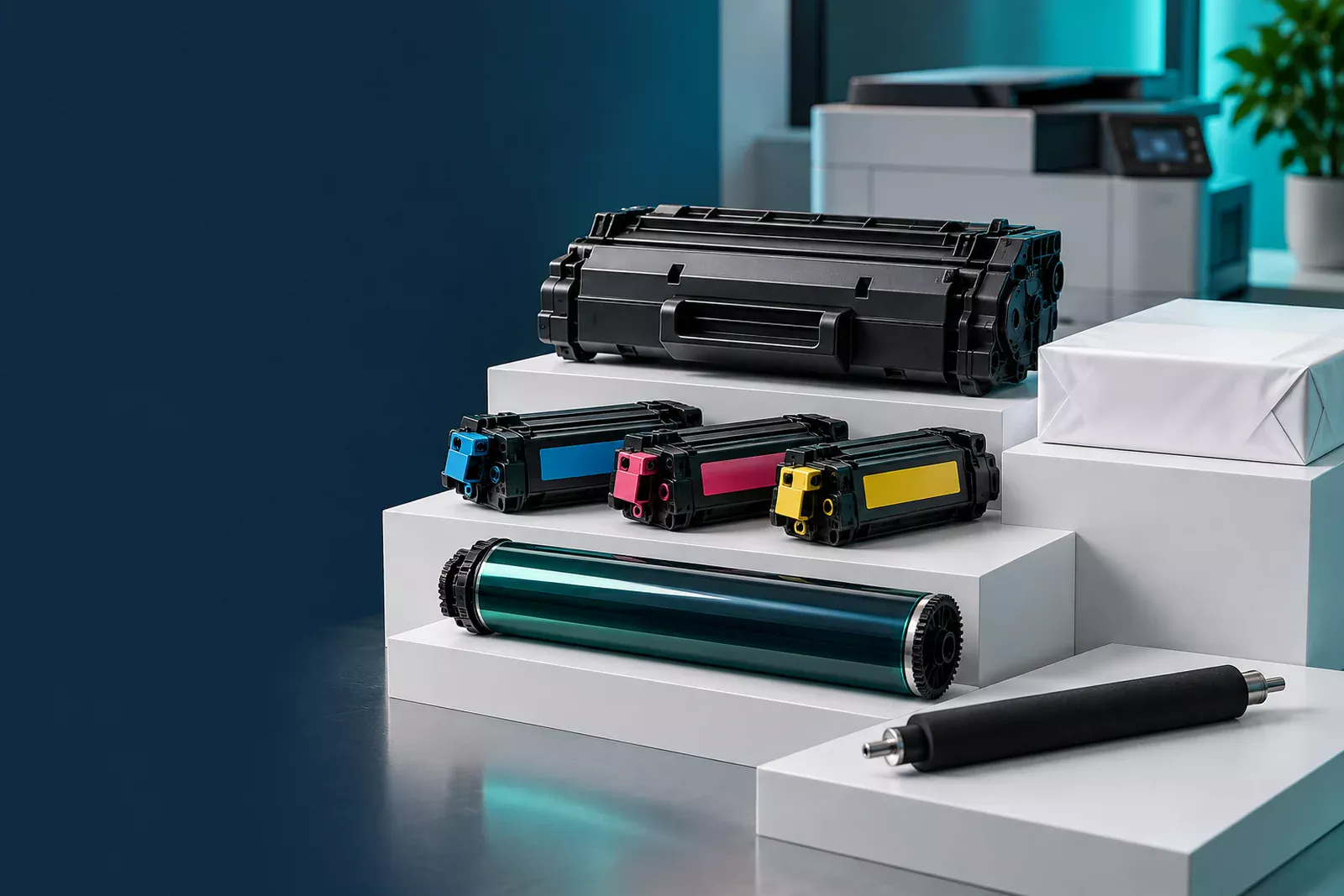 Printer toner, paper and maintenance consumables