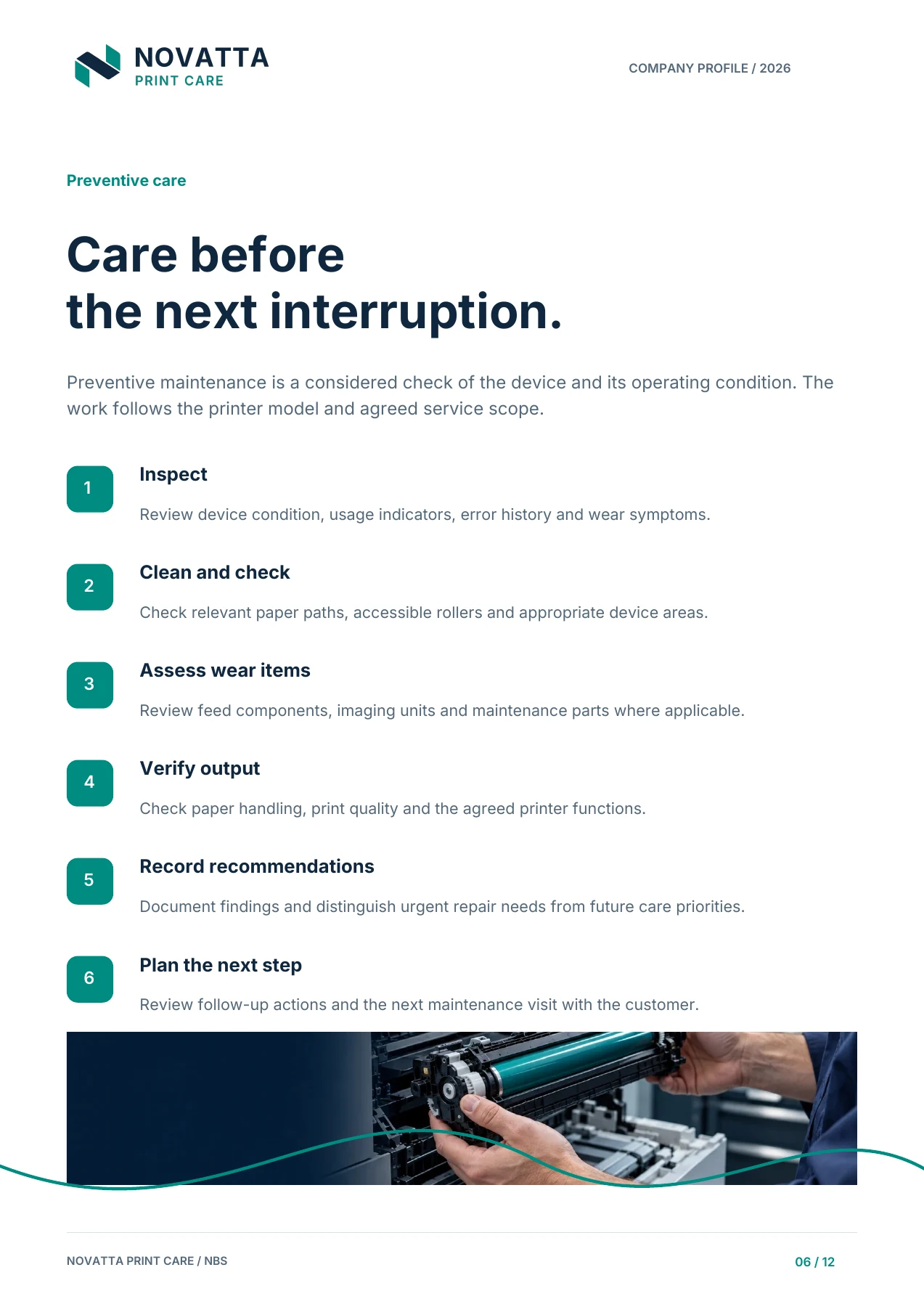 NPC company profile - Preventive care
